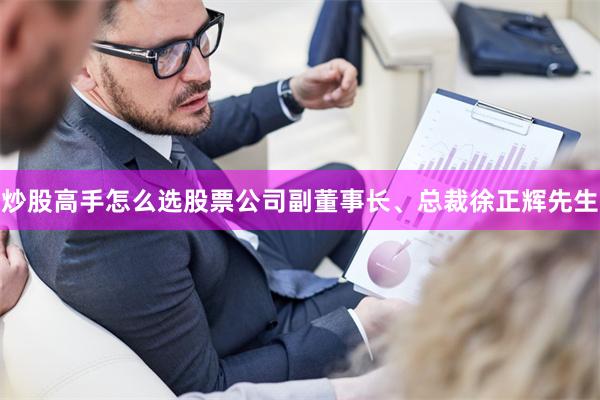 炒股高手怎么选股票公司副董事长、总裁徐正辉先生