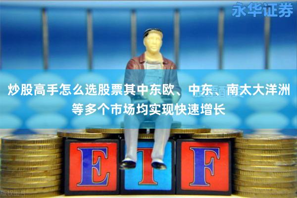 炒股高手怎么选股票其中东欧、中东、南太大洋洲等多个市场均实现快速增长